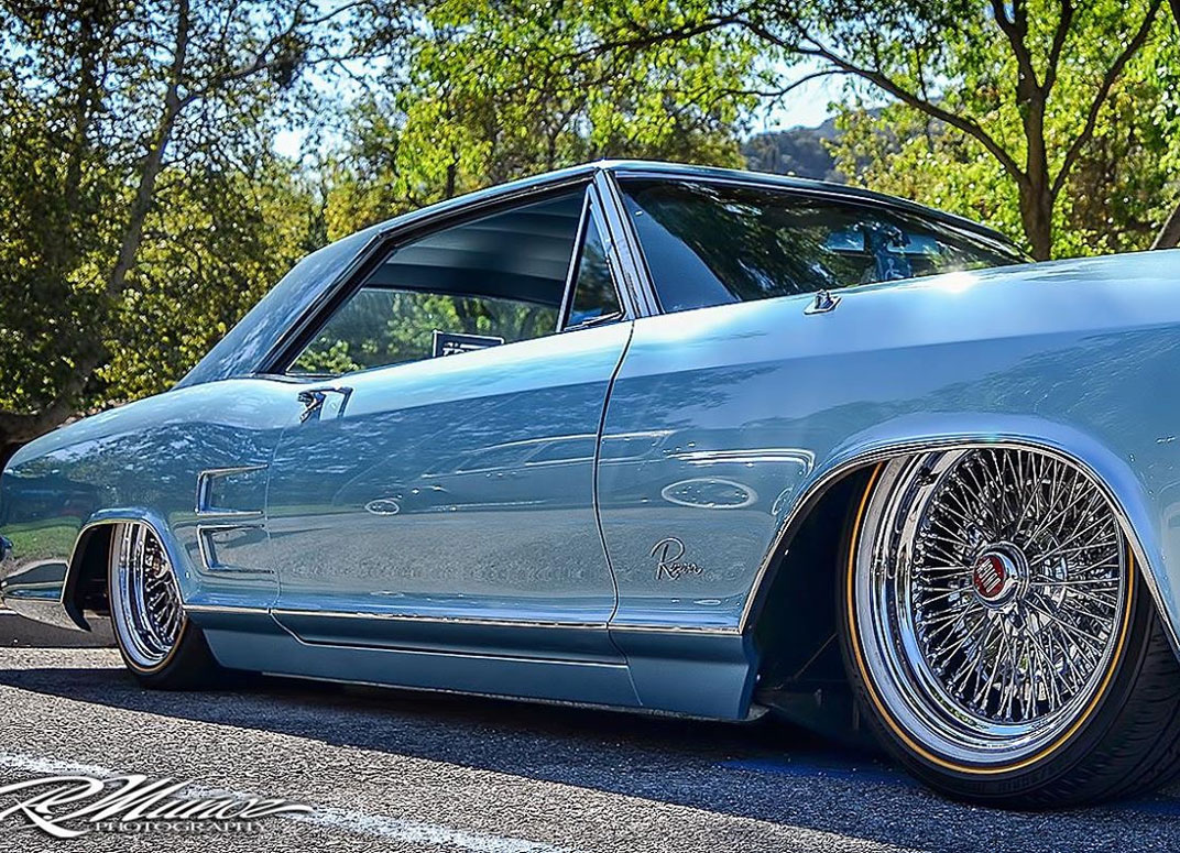 Cross Lace Wheels on Car